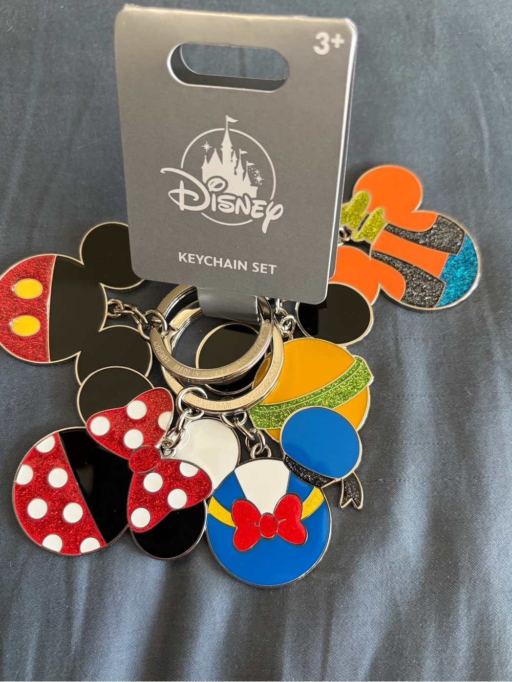 Disney Fab 5 Keychains